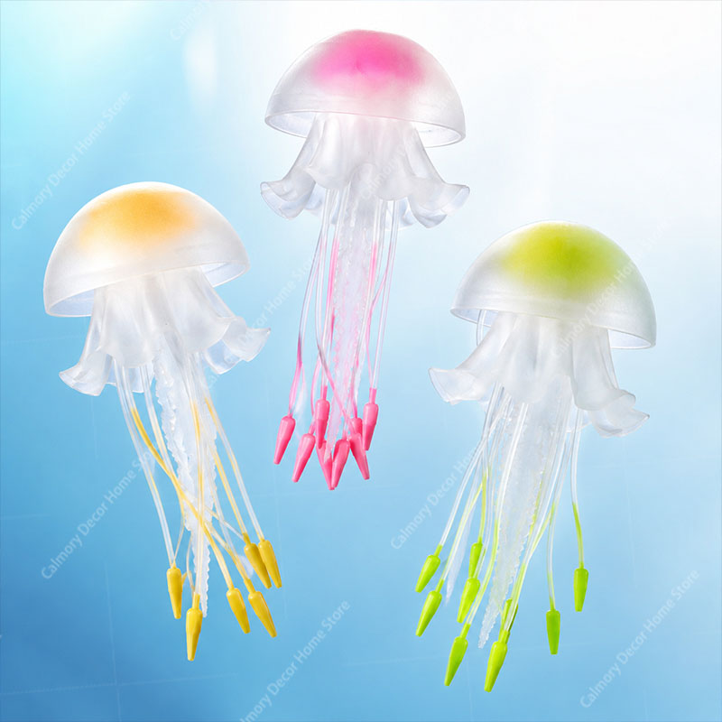 Fish Toys For Aquarium - Creative Simulated Floating Fluorescence Glowing Effect