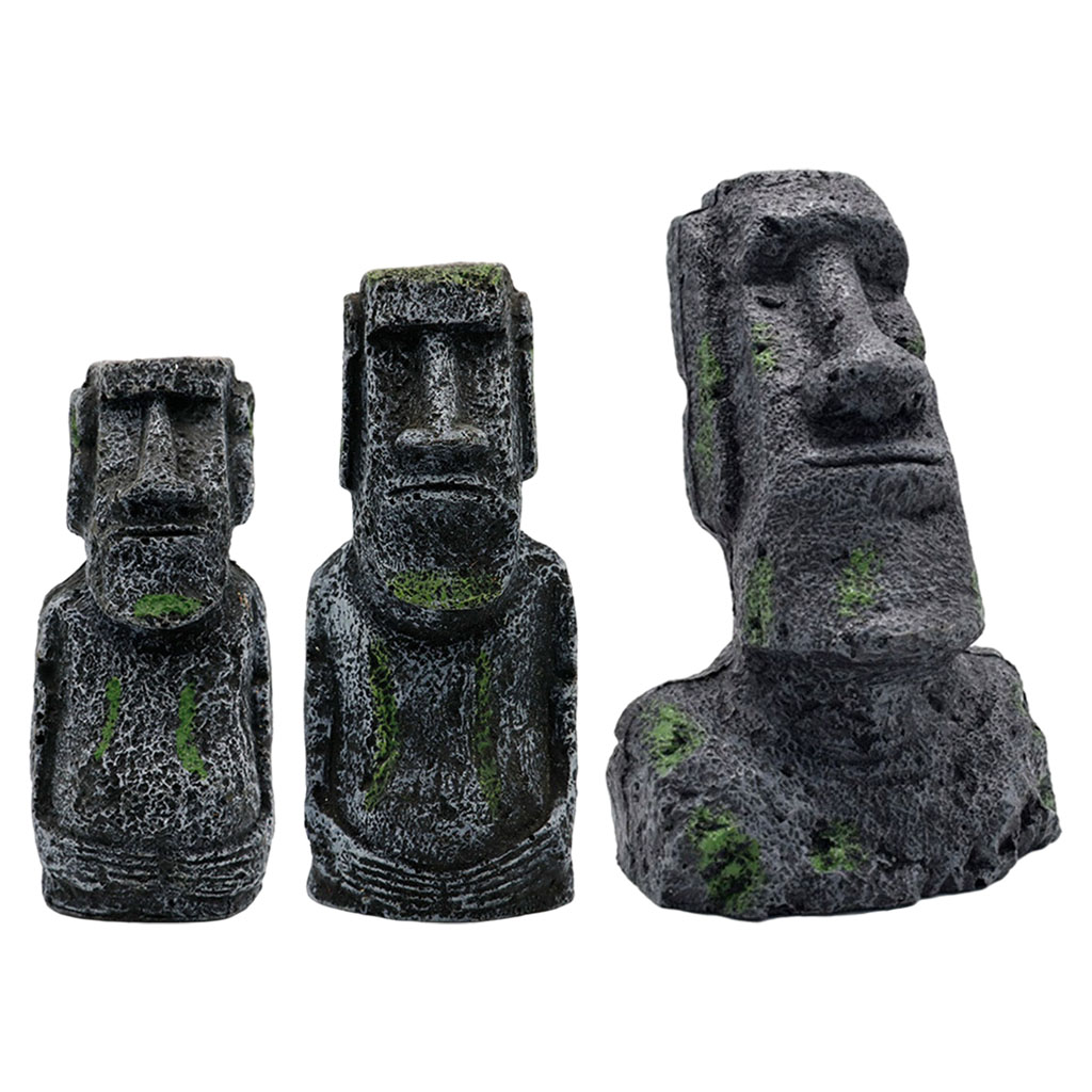 Aquarium Moai Statues Easter I - Aquarium Fish Pot review and price