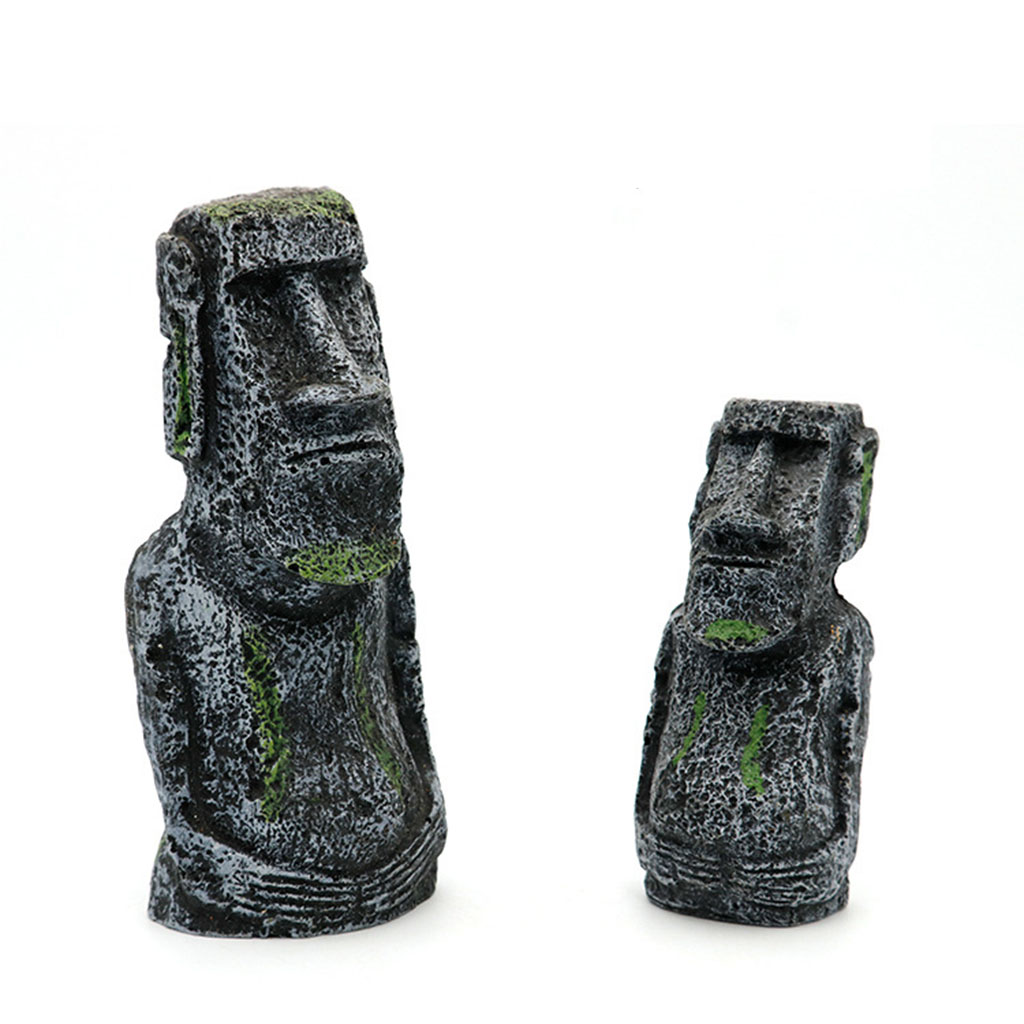 Aquarium Moai Statues Easter I - Aquarium Fish Pot review and price