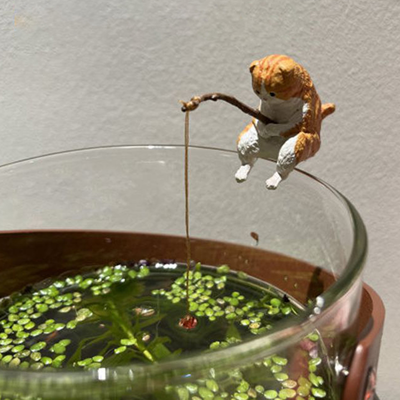 1Pc Creative Fishing Cat Fish  - Aquarium Mini Fish review and price