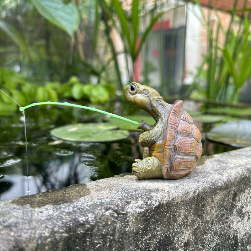 Turtle fishing fish tank aquar - Aquarium Fish Pond review and price