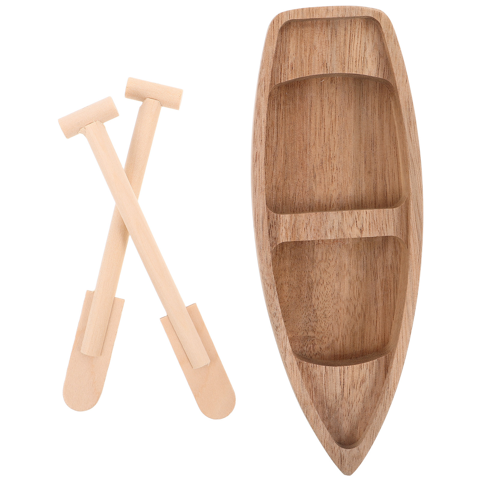 Miniature Wooden Boat Handcraf - Aquarium Mini Fish review and price