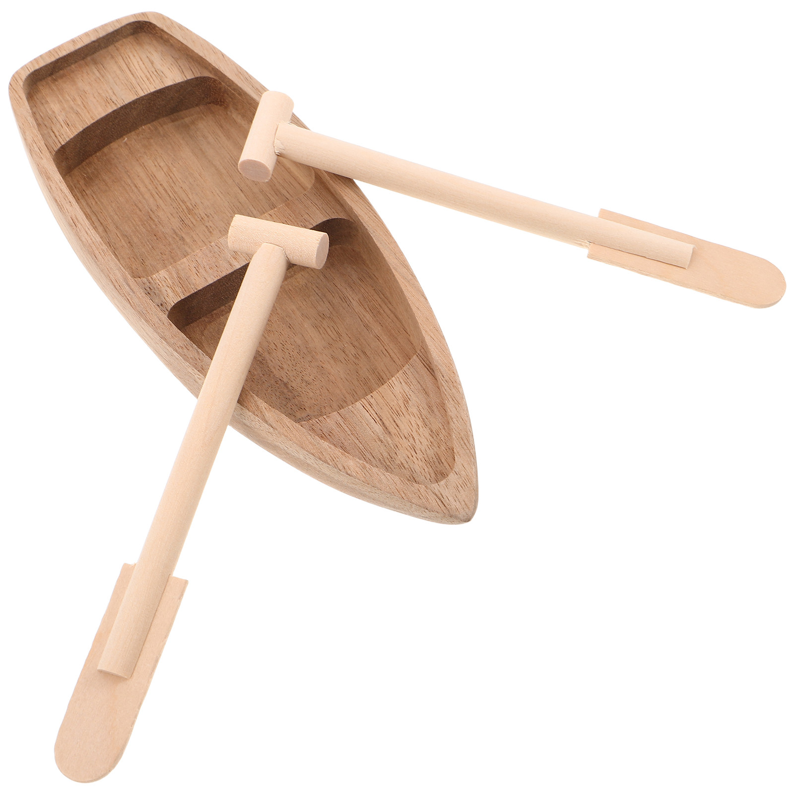 Miniature Wooden Boat Handcraf - Aquarium Mini Fish review and price