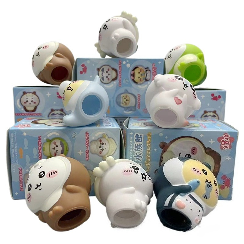 8pcs/Box Kawaii Chiikawa Aquar - Fish Toys For Aquarium review and price
