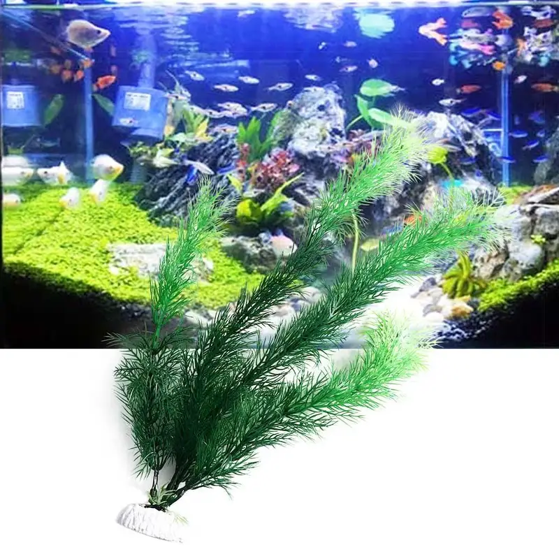 Artificial Aquarium Decor Plan - Fish Toys For Aquarium review and price