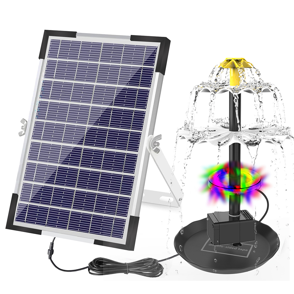 Solar Fountain Pump for Bird B - Aquarium Fish Pond review and price