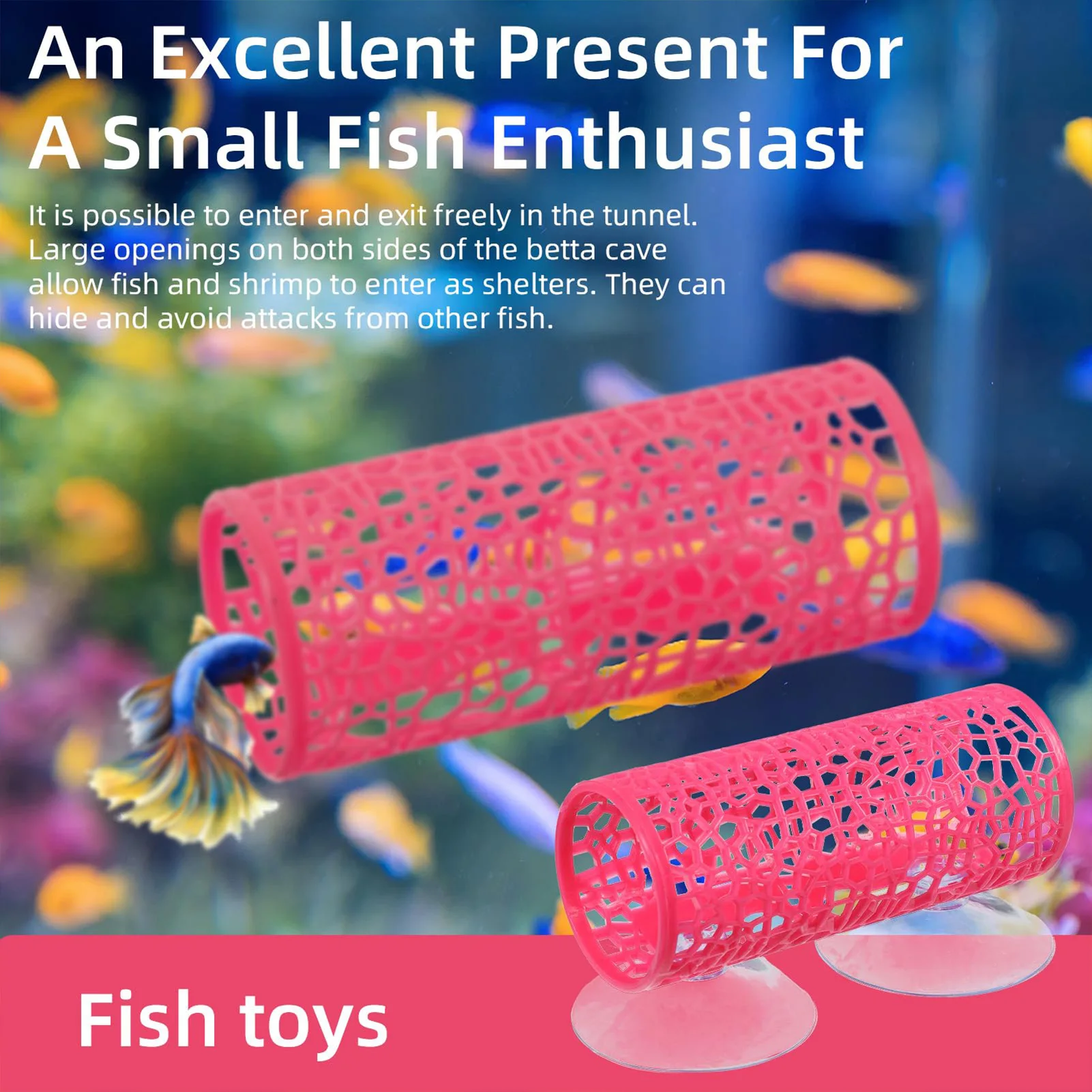Aquarium Fish Tunnel Toys Bett - Fish Toys For Aquarium review and price