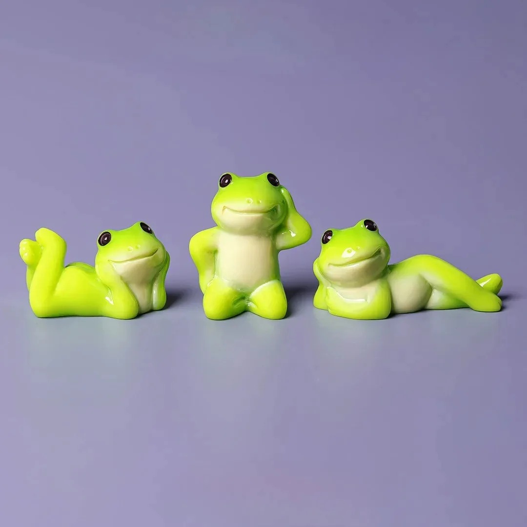 6pcs Cartoon Mini Funny Frog F - Aquarium Mini Fish review and price