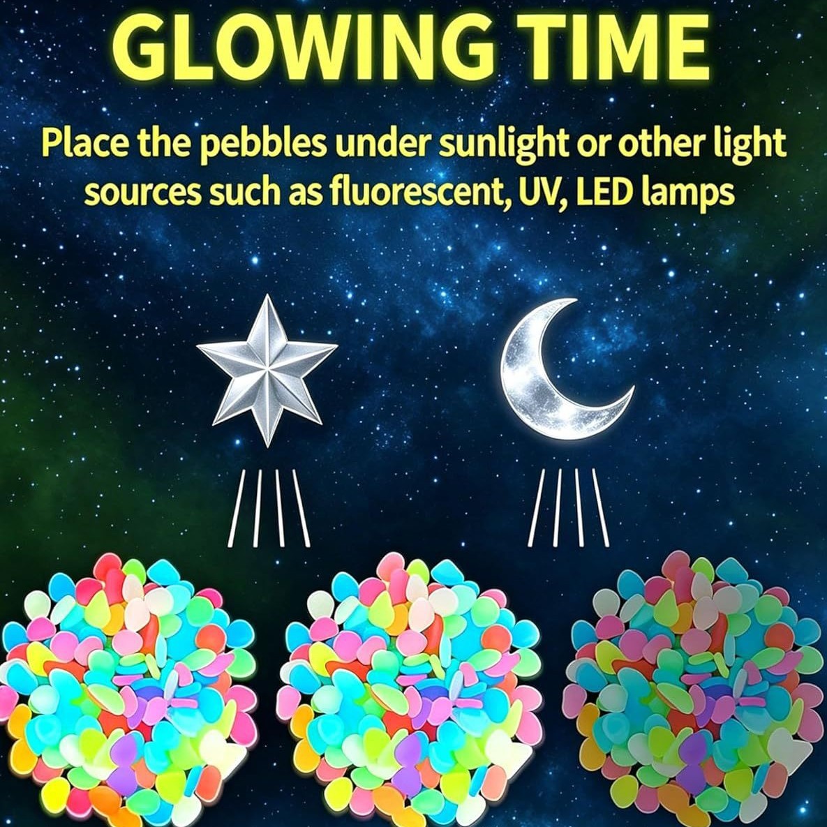 Colorful Glow In The Dark Lumi - Aquarium Fish Pot review and price