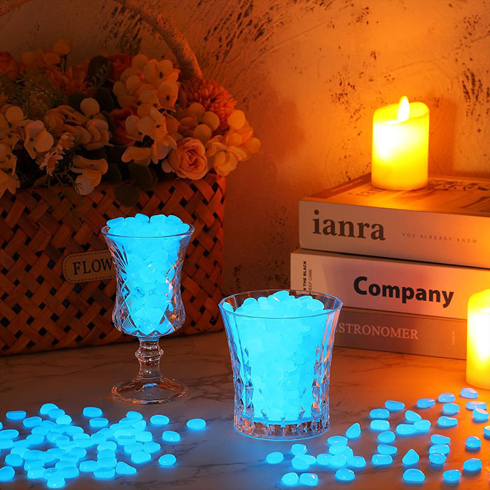 Colorful Glow In The Dark Lumi - Aquarium Fish Pot review and price