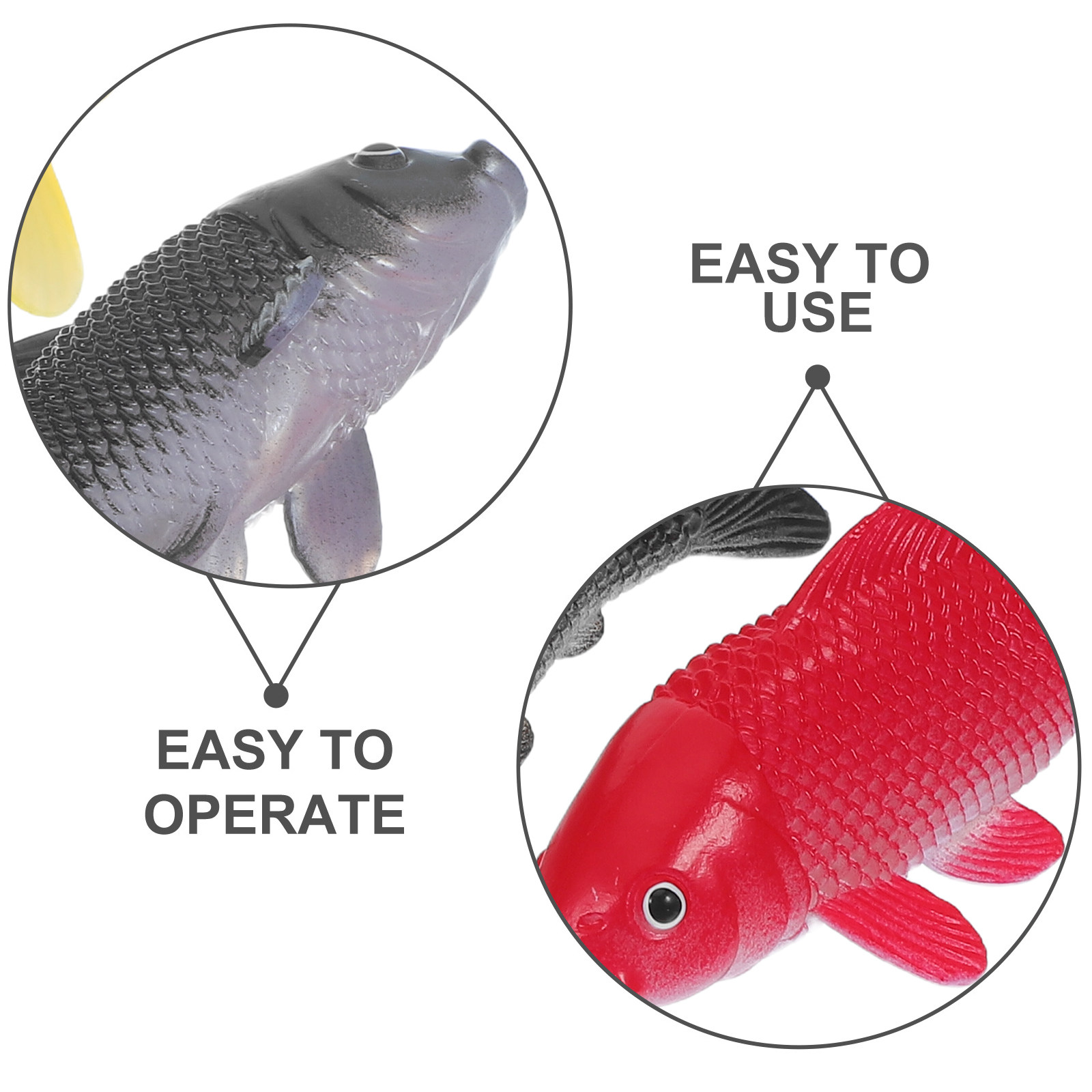 3pcs Fish Crafts Toys Realisti - Aquarium Fish Pond review and price
