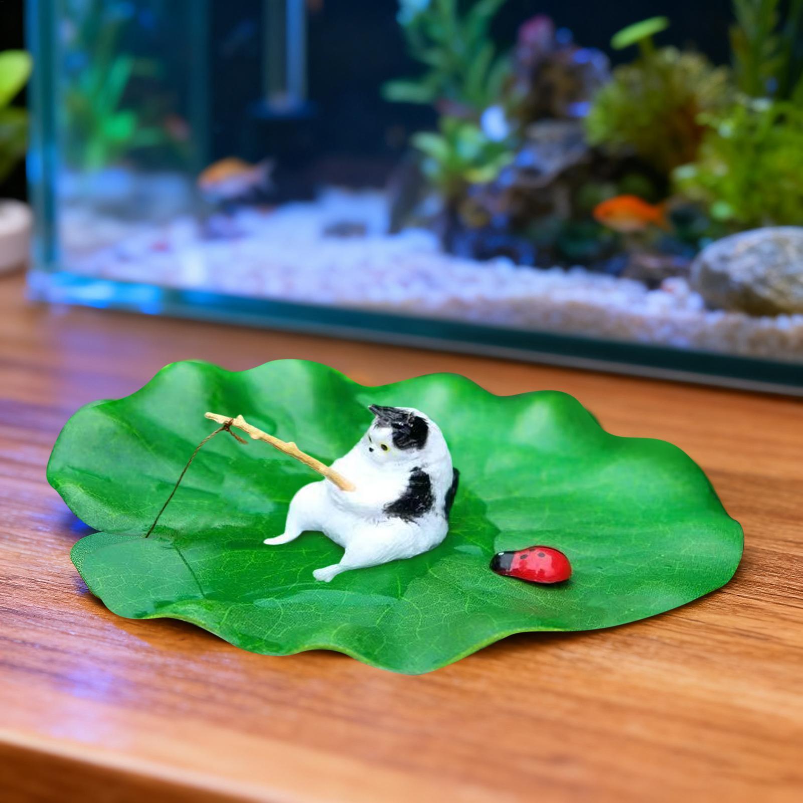 Aquarium Decor Floating Cat Fi - Fish Toys For Aquarium review and price
