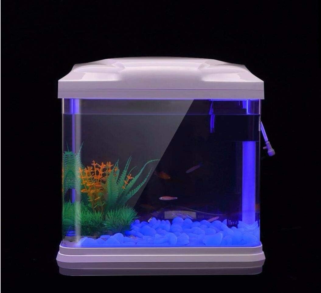 Fish Tank Rocks Glow Blue Pebb - Aquarium Fish Pot review and price