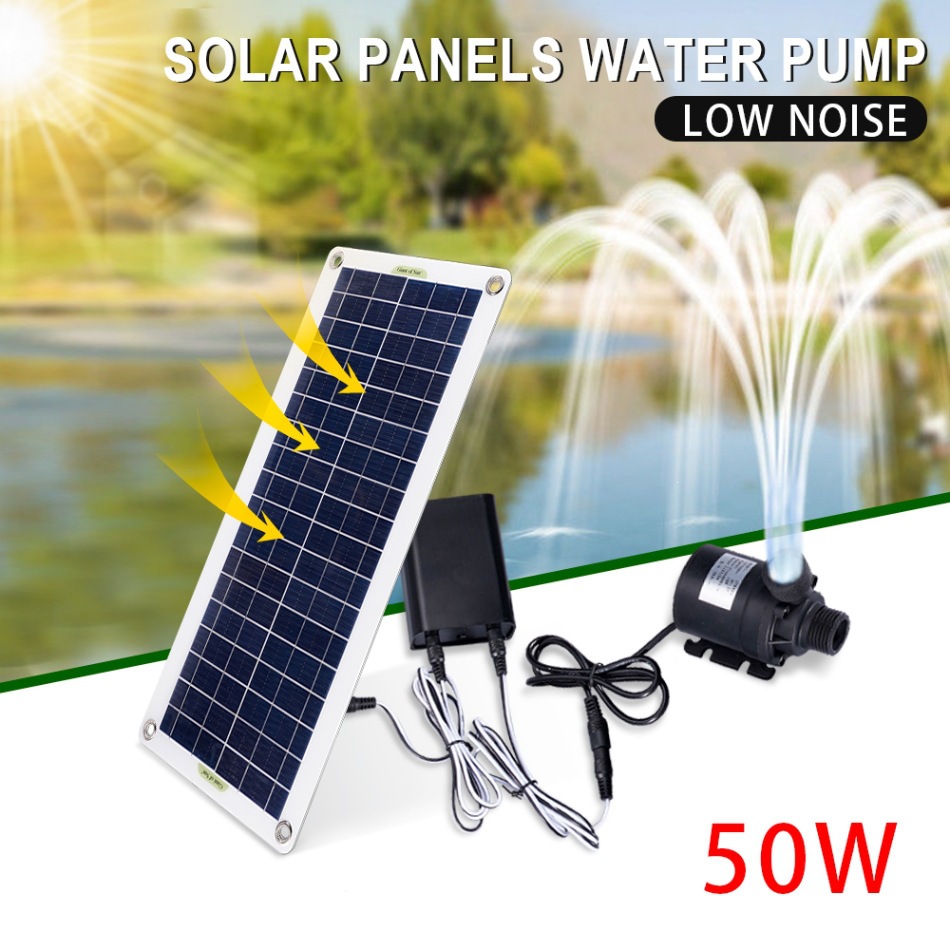 50W Solar Power Water Pump Set - Aquarium Fish Pond review and price