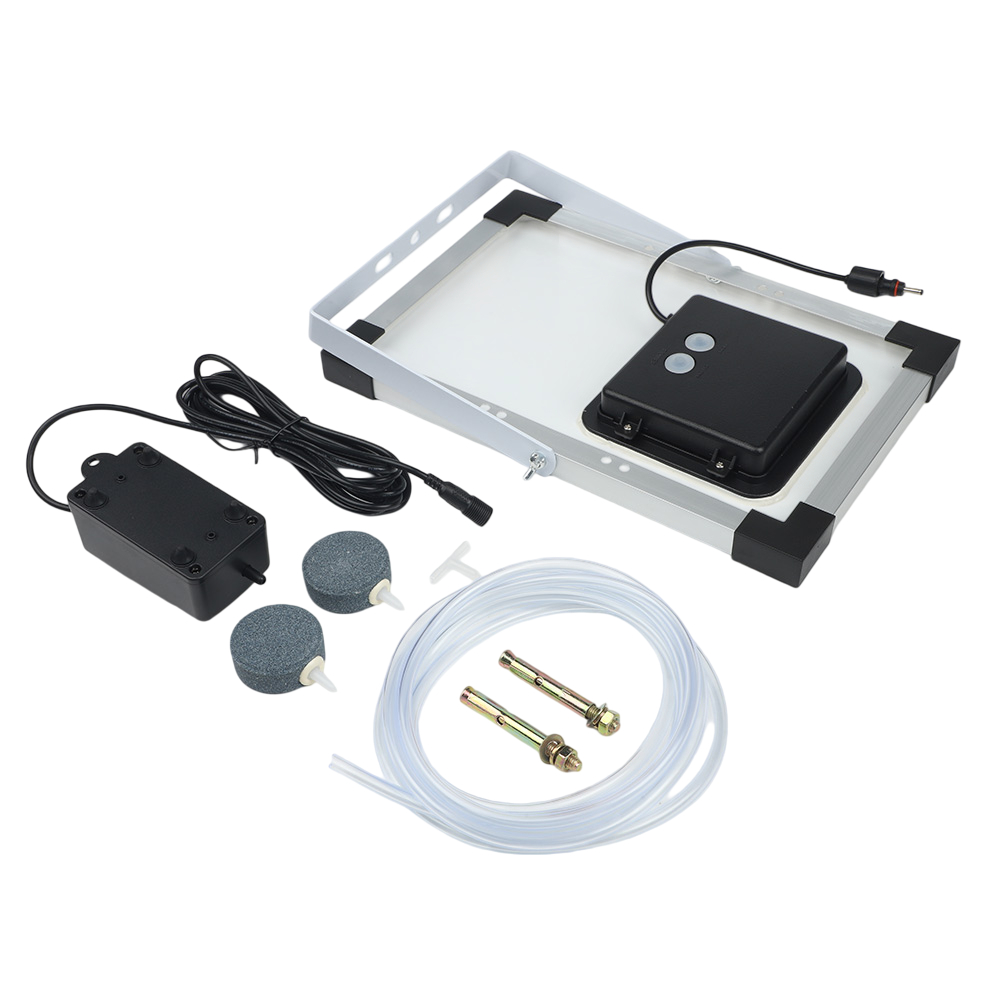 Solar Powered Pond Oxygenator  - Aquarium Fish Pond review and price
