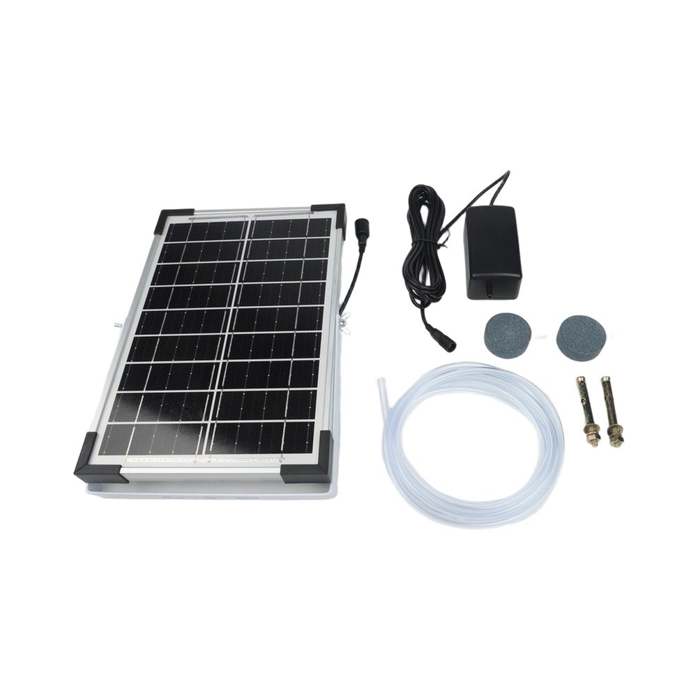 Solar Powered Pond Oxygenator  - Aquarium Fish Pond review and price