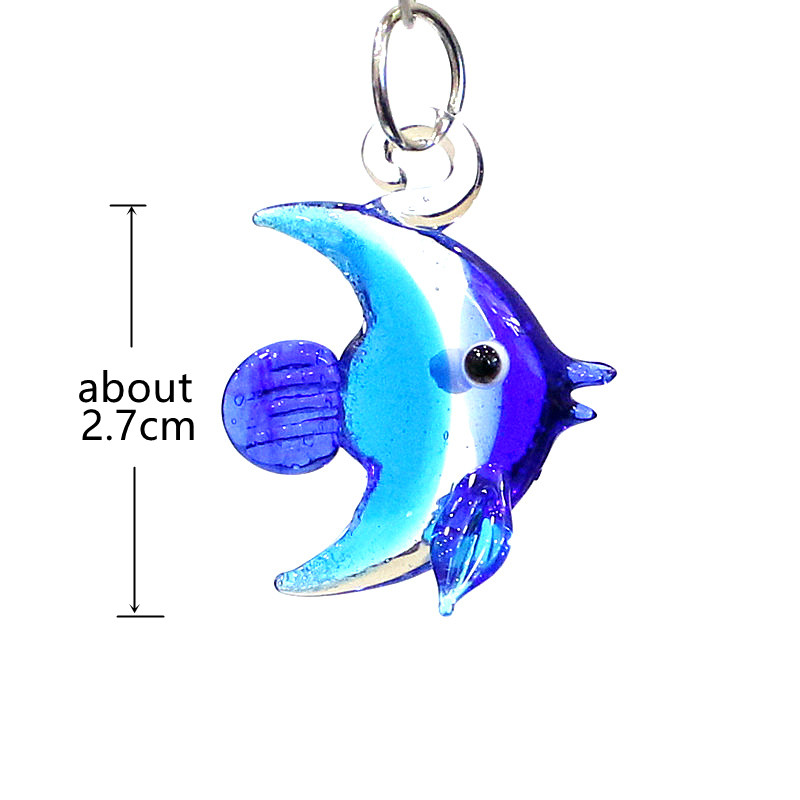 2pcs Mini Fish Glass Pendant C - Aquarium Mini Fish review and price