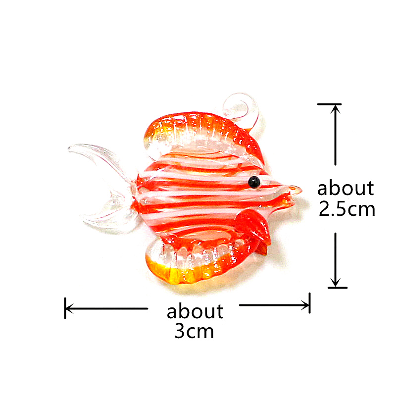 2Pcs Mini Marine Fish Figurine - Aquarium Mini Fish review and price