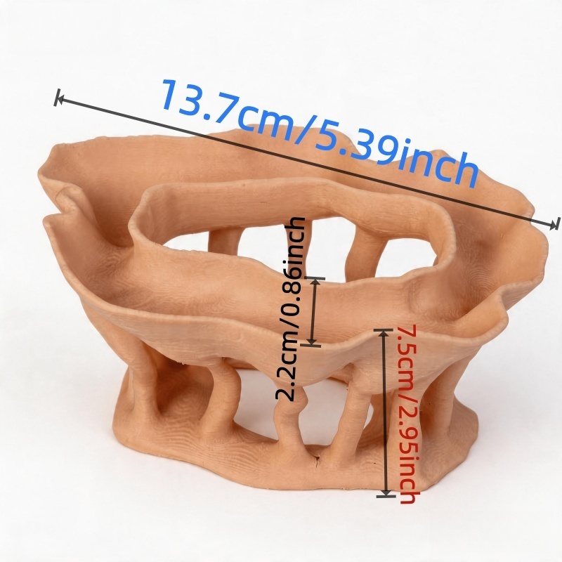 3D printed aquarium plants in  - Aquarium Fish Pot review and price