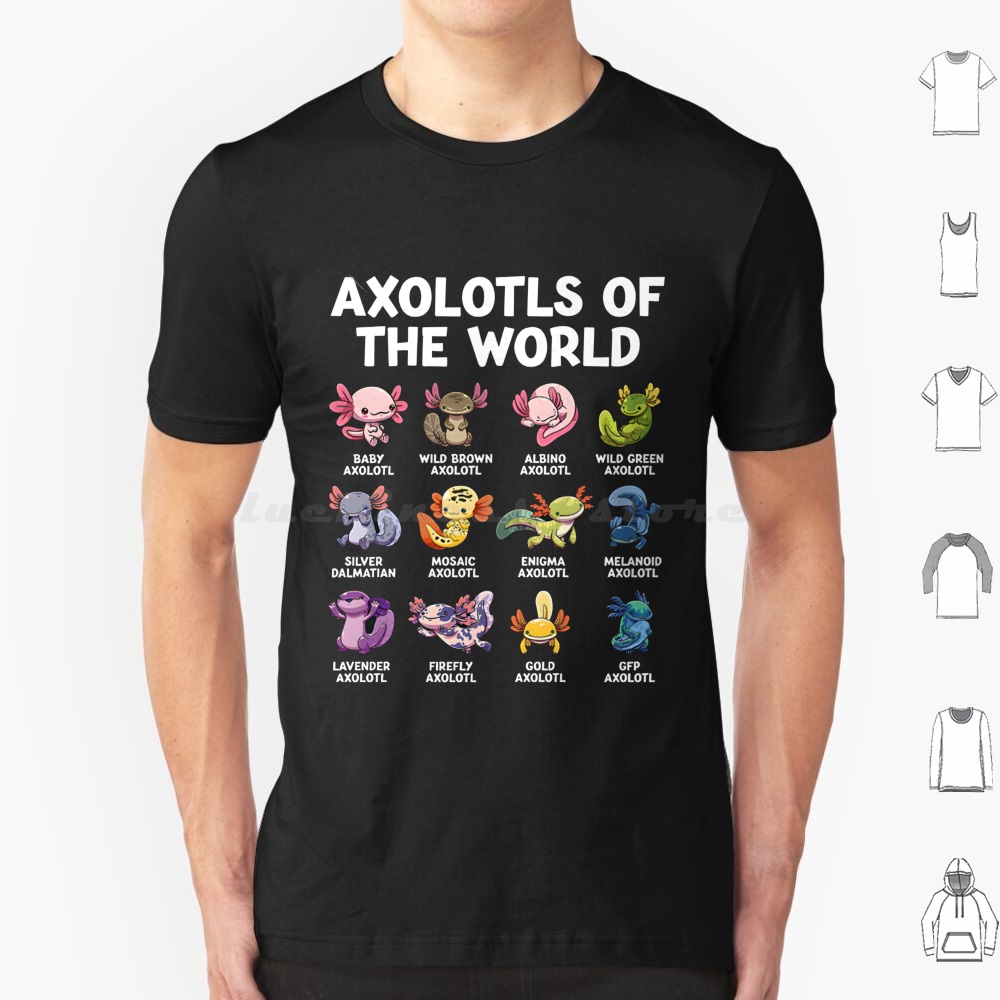 World Axolotls T Shirt 6xl Cot - Aquarium Fish Of The World review and price