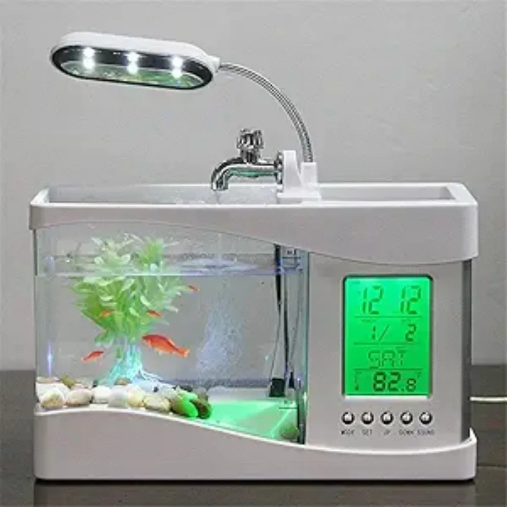 Aquarium Mini Fish Tank with W - Aquarium Mini Fish review and price