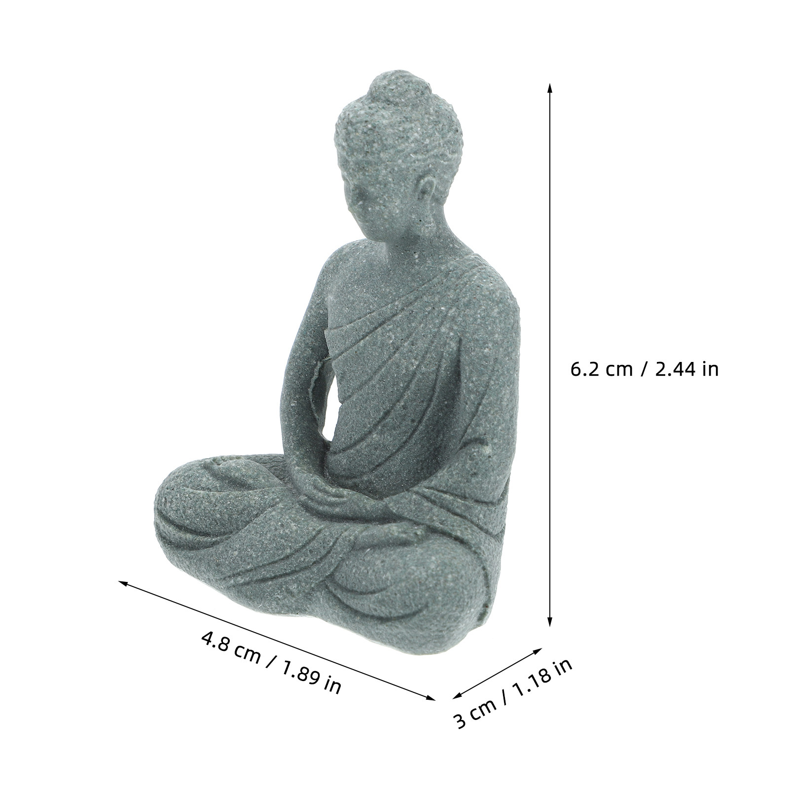 Mini Buddha Statue Resin Small - Aquarium Mini Fish review and price
