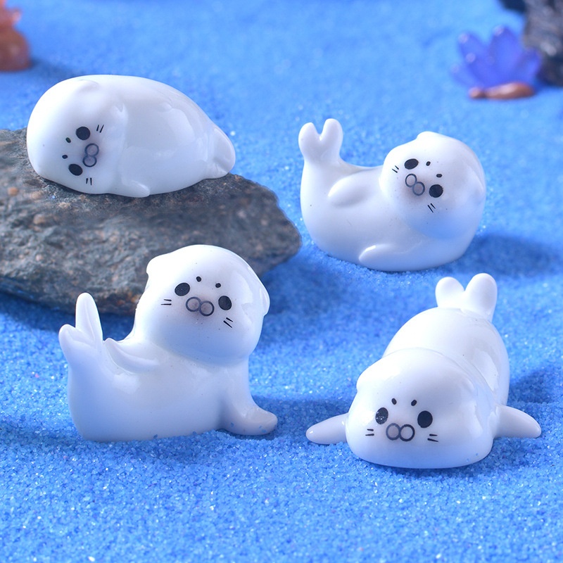 Mini Sea Lion Figurines for Mi - Aquarium Mini Fish review and price